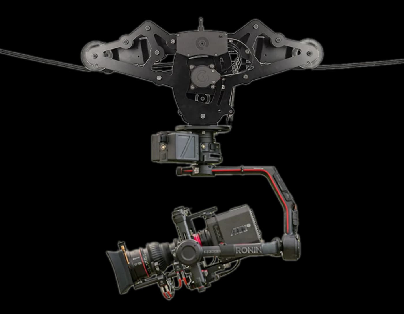 CableCam — система канатной съёмки с Ronin 2